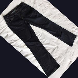 Old navy dark wash boot cut jeans